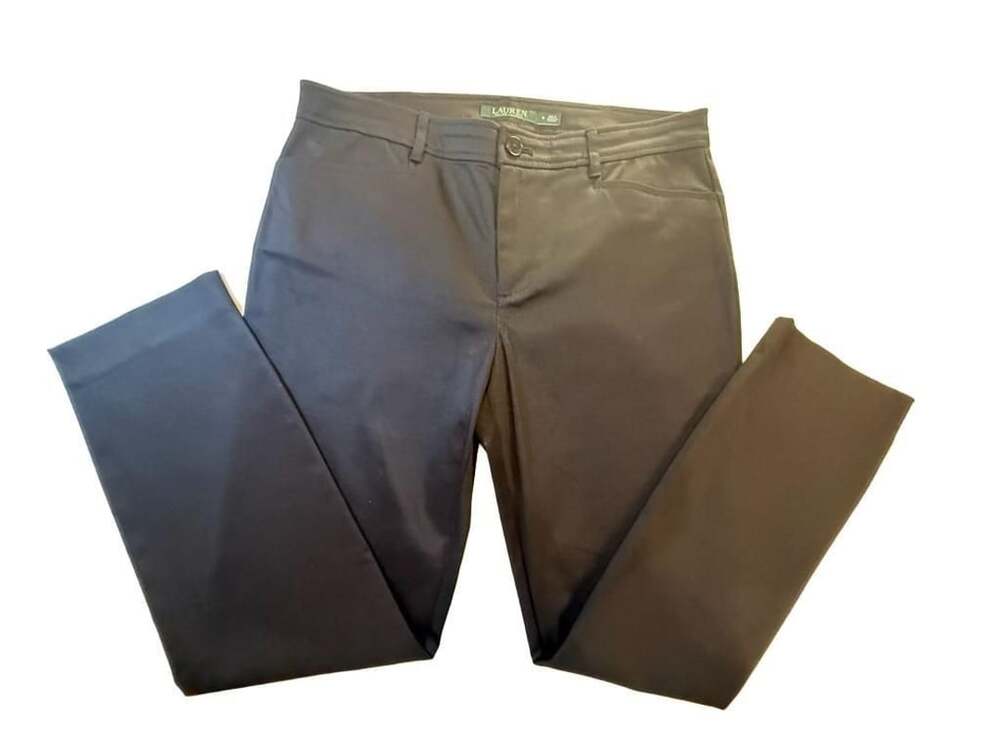 Ralph Lauren Black Stretch Pants, Size 8